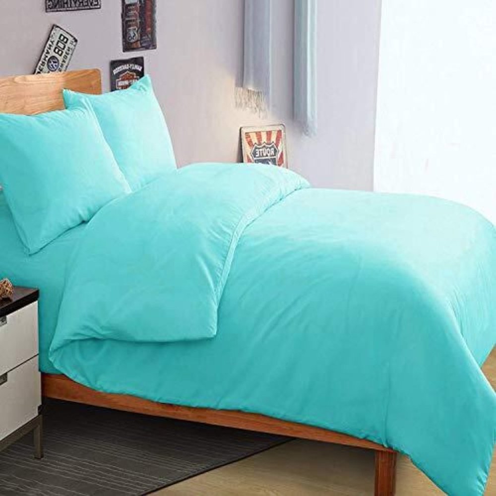 100% Microfiber 3 Pcs Duvet Cover Set, King